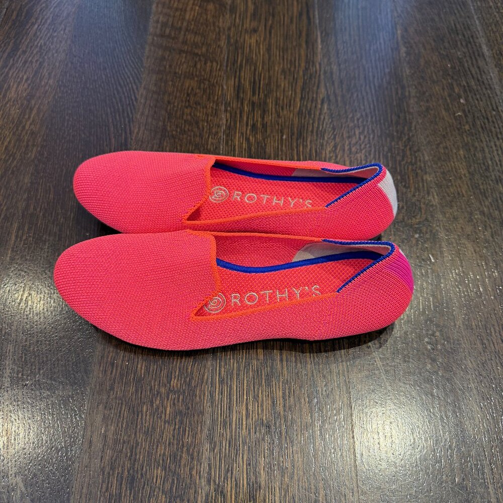 Pink ballet flats